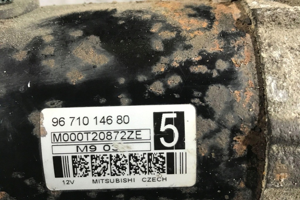 фото №6, Стартер citroën c5 ii break re_ m000t20872ze 2.0l дизель 2011