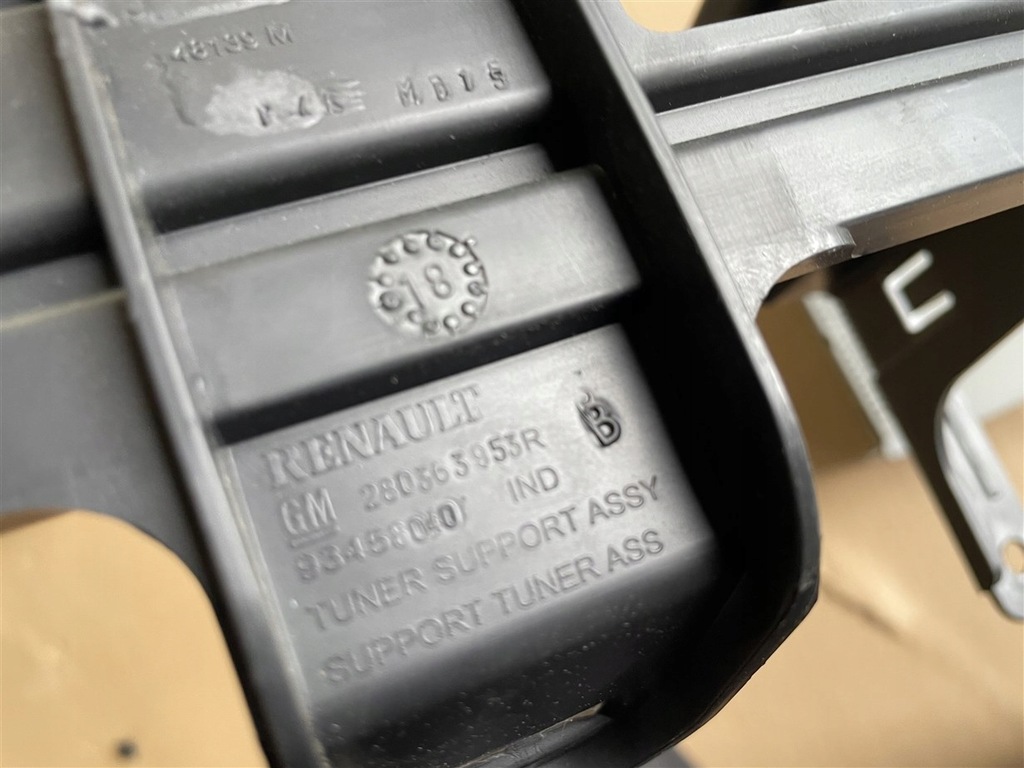 фото №8, Радио навигация рамка кронштейн kod renault trafic 3 iii 19r