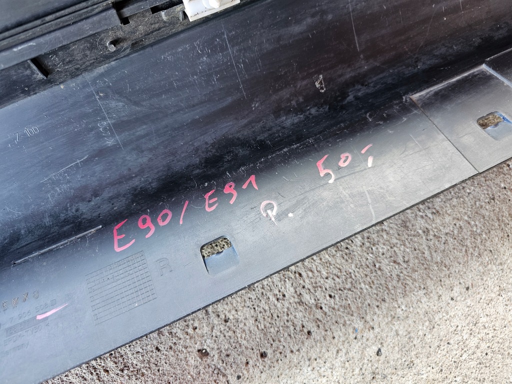 фото №15, Bmw seria 3 e90 e91 молдинг поріг поріг права m-pakiet 7906508