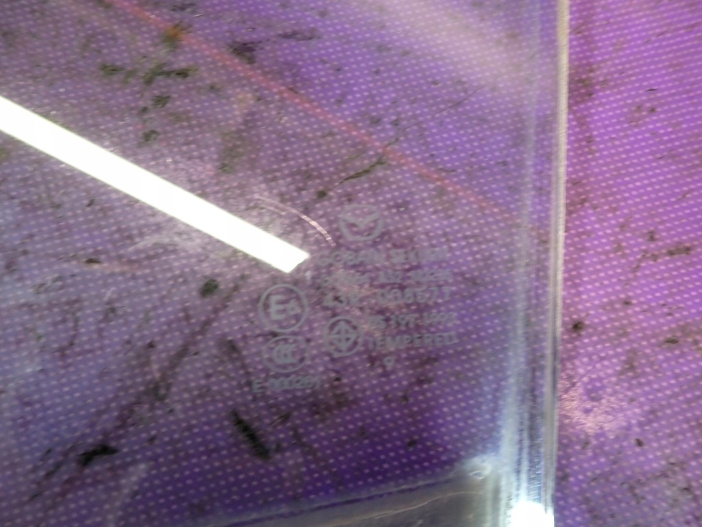 фото №2, Mazda 3 ii bl стекло дверная дверь левый задняя задняя