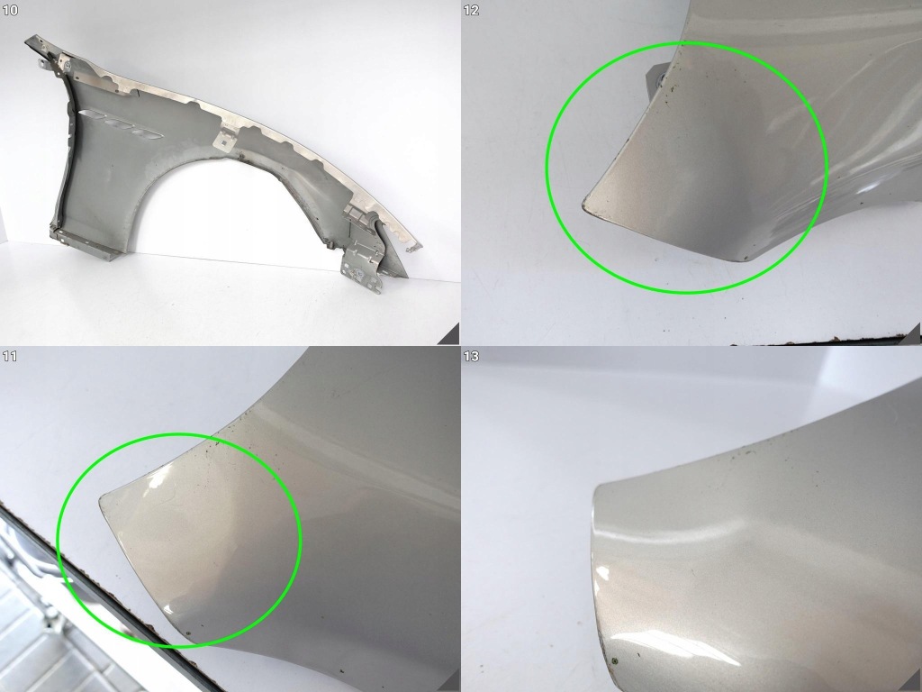 Maserati ghibli m157 13-23 крыло  левое  перед повреждённый Доставка