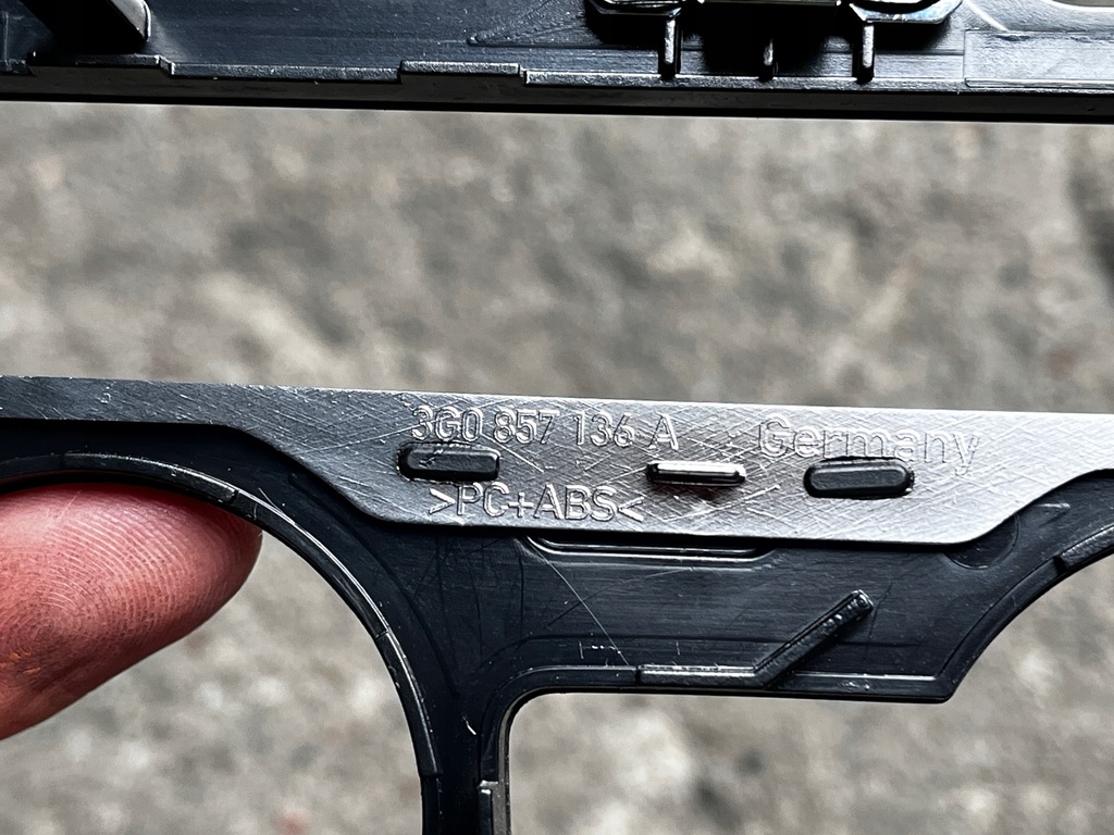 фото №5, 35 vw passat b8 arteon рамка dekor консоли 3g1863042