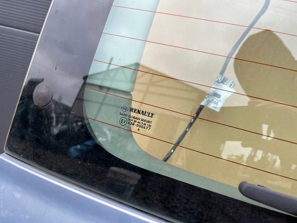 фото №2, Крышка багажника задняя стекло задняя renault espace iv 2002-2006 ted47