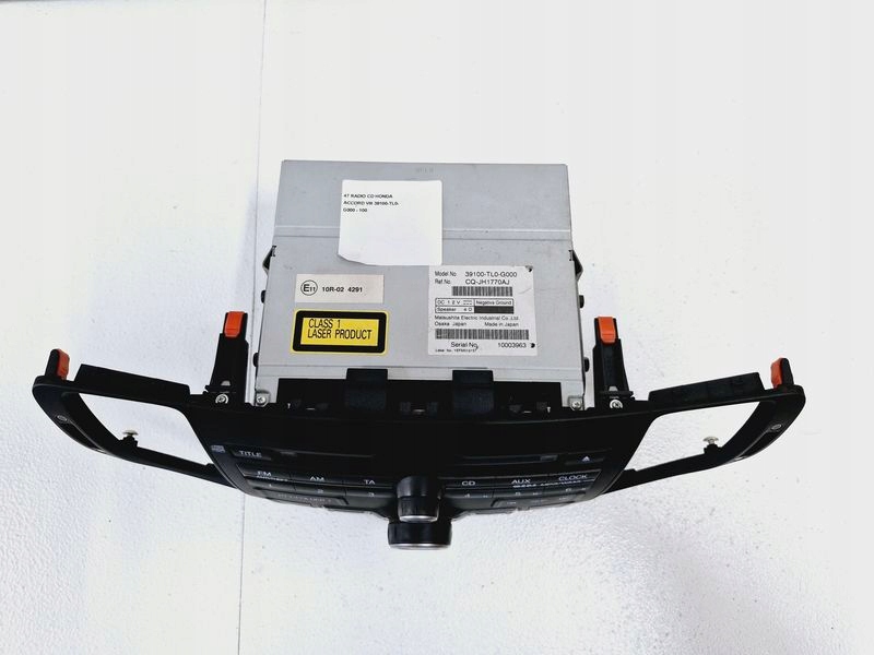 фото №4, Honda accord viii радіо заводський cd рамка 39100-tl0-g000