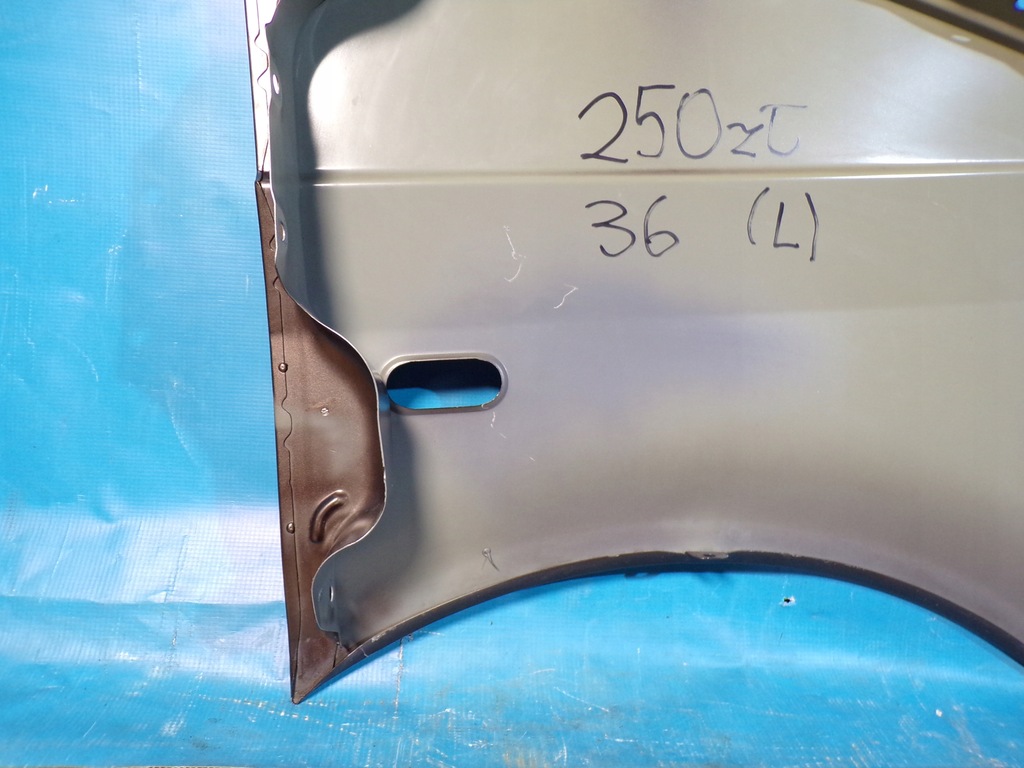 фото №11, Vw t5 transporter multivan 03- крила лівий коричневий bez іржа