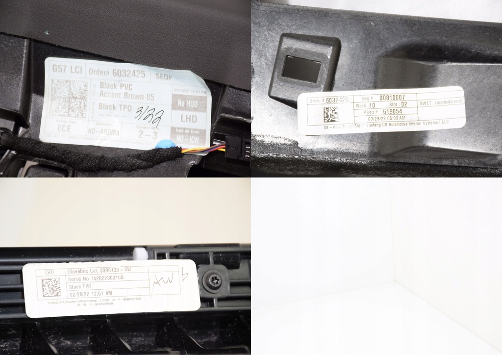 фото №16, Bmw x5 g05 x7 g07 lci lift приборная панель приборная консоль sensatec оригинал