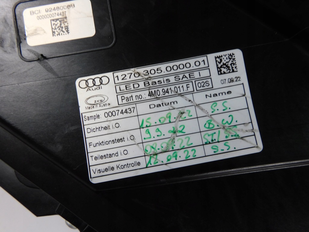 Audi q7 4m рестайлинг  фара левая full led америка 4m0941011f в Украине