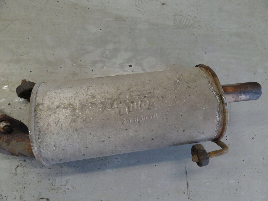 фото №6, Suzuki swift iv 08 lift 5d hb 1.3 16v гаситель выхлоп kompletny