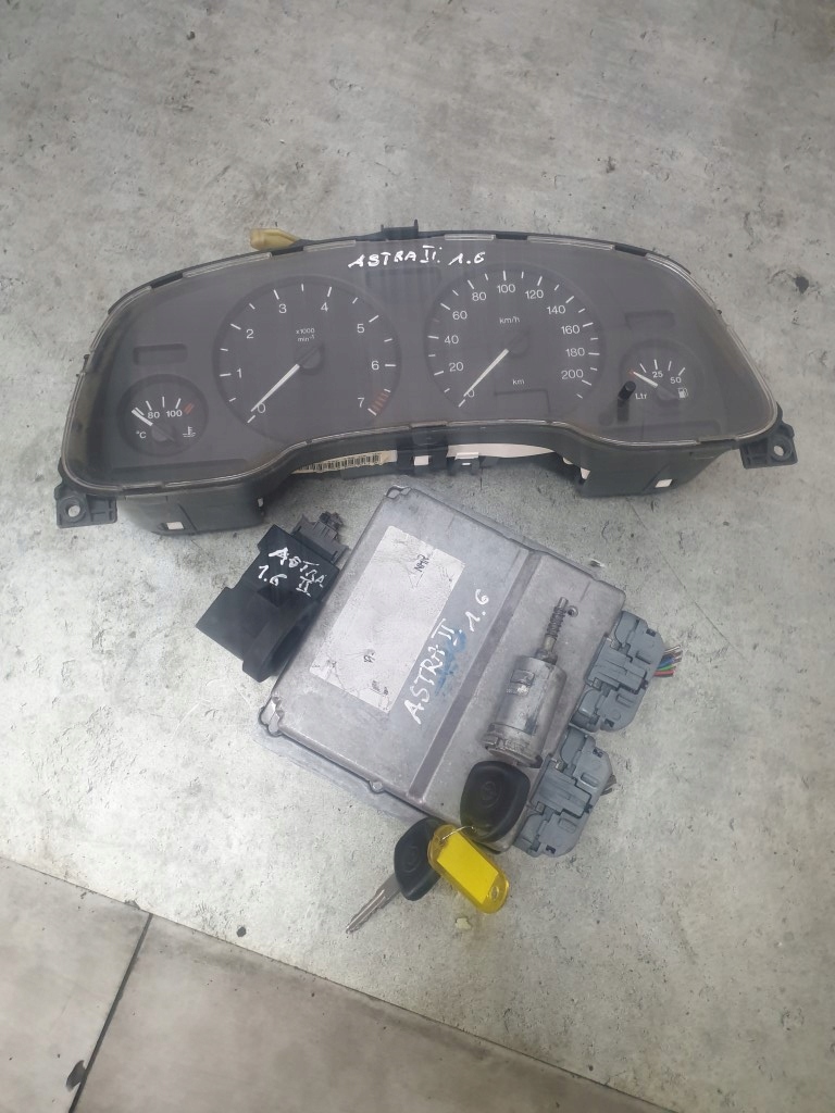 фото №1, Блок управления набор стартовый opel astra g ii 1.6