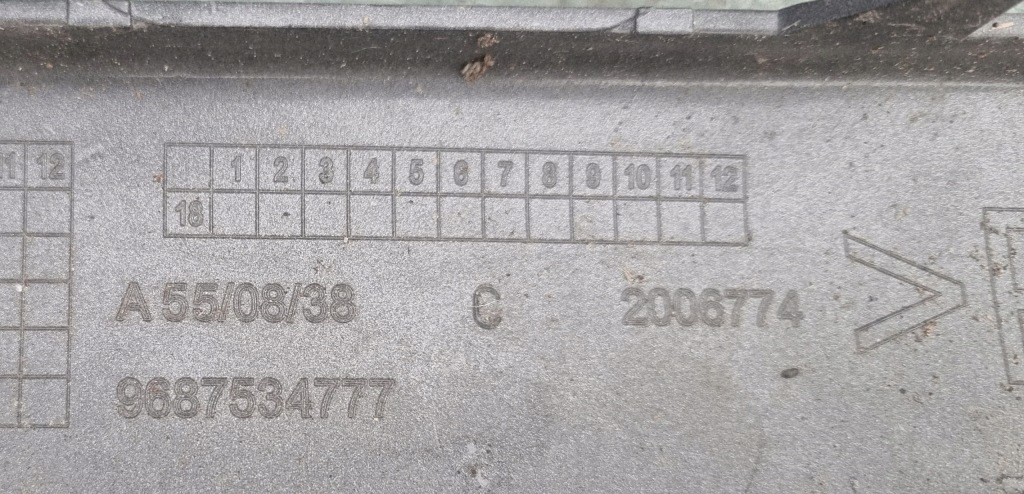 Citroen c3 3 1 2 2 3 ds3 бампер передний перед 2009 09 09-13 2009-2017 Оригинал