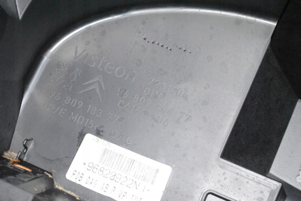 фото №9, Консоль панель приладів приладова подушка безпеки berlingo ii 08-18