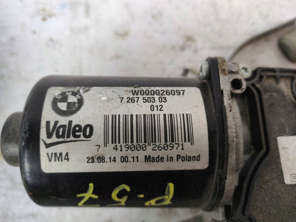 фото №7, Механизм дворник bmw 3 f30 2015 w000026097