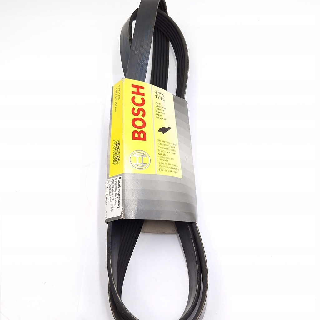 фото №10, Bosch 1 987 947 952 ремень клиновой многоручьевой 6pk 1725