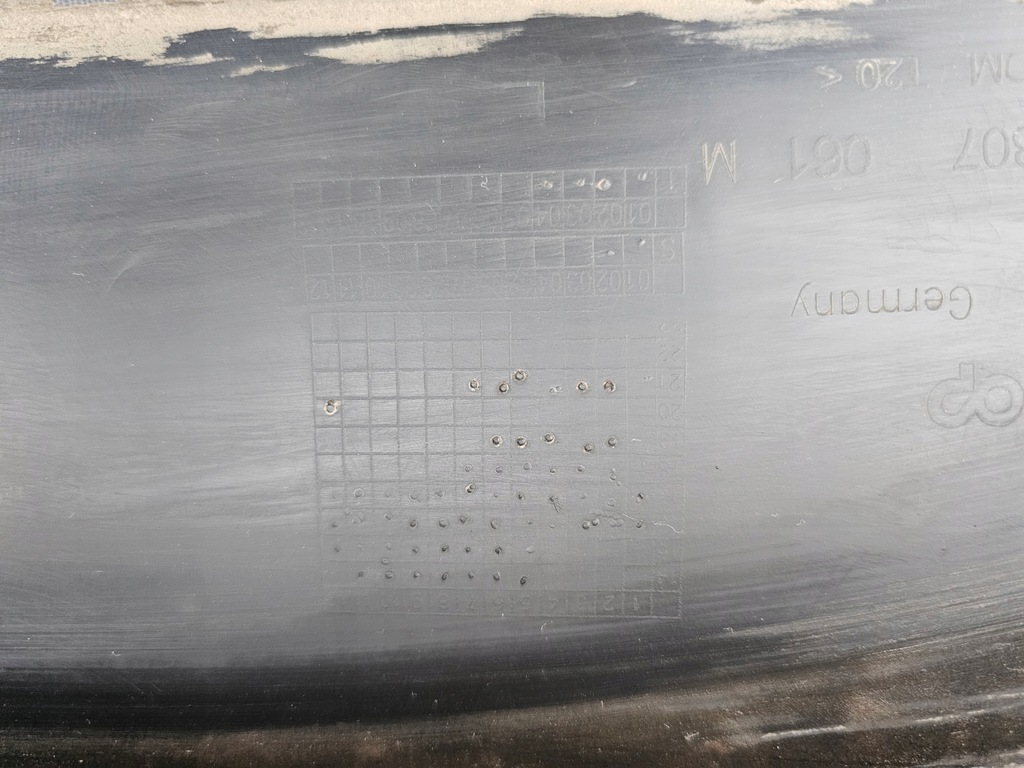 фото №13, Dół спойлер бампера перед porsche macan 95b lift 2018-2021