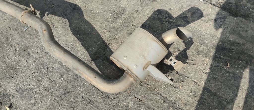 Гаситель конечный катализатор выхлоп труба выхлопная mercedes glc w253 2.2 cdi Доставка