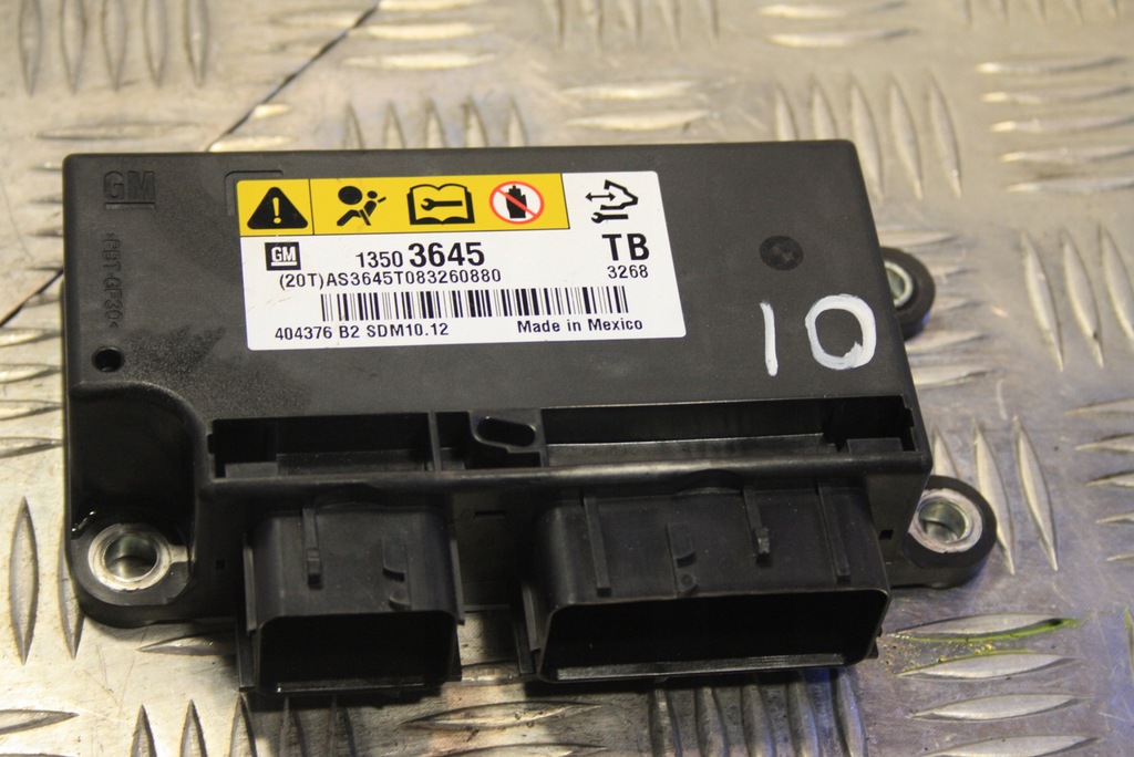 фото №1, Модуль датчик подушка безопасности opel insignia bez crash