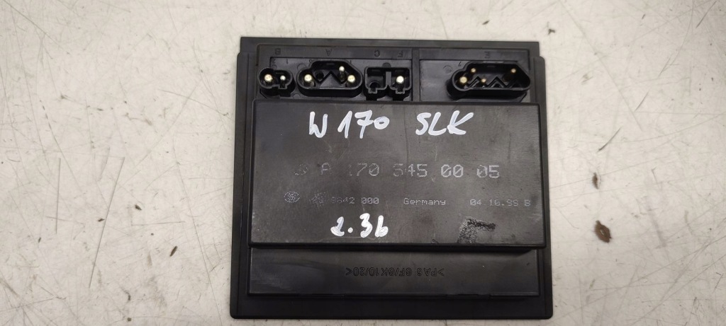 фото №1, Модуль кондиціонера mercedes w170 r170 slk 2,3 компресор