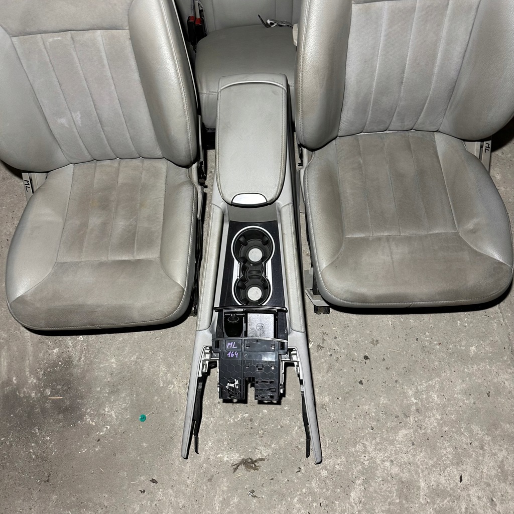 фото №4, Сидіння заднє сидіння велюр mercedes-benz ml w164