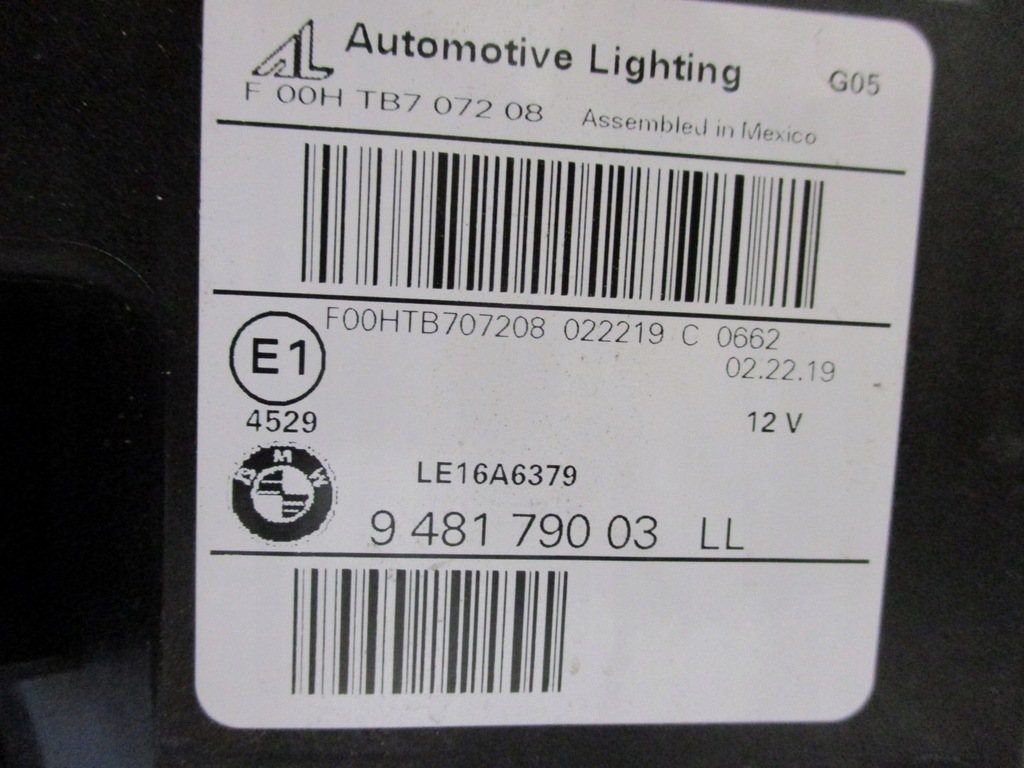 фото №11, Лампа laser bmw x5 g05 x6 g06 9481790 права