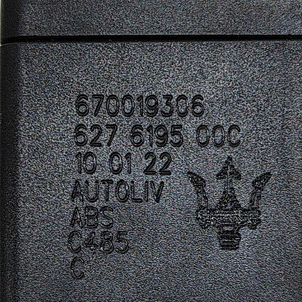 фото №6, Maserati ghibli 2022 пряжка середнього поперечина безпеки сидіння заднього