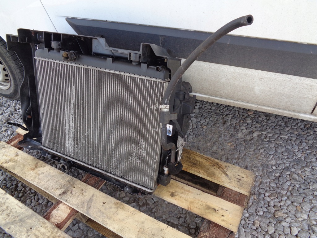 фото №8, Pas перед радиатор kpl peugeot 407 2.2 16v 04-