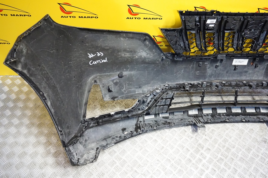 фото №11, Kia carnival 2022 2023 2024 - бампер перед передній решітка радіатора решітка usa