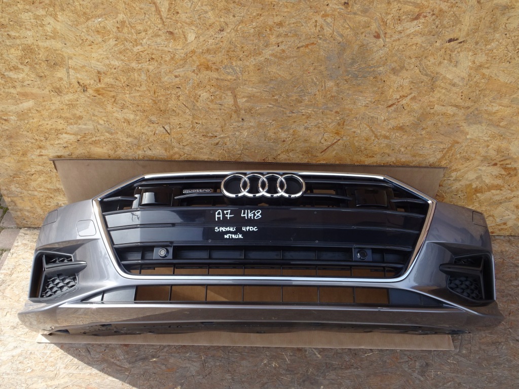 фото №1, Audi a7 4k8 бампер передний перед 4 pdc омыватель