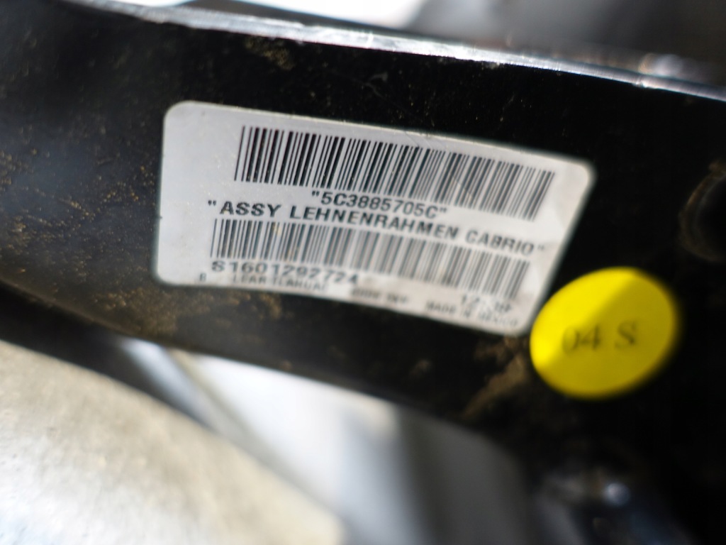 Vw beetle 5c3 cabrio club lounge сидіння заднє сидіння оббивка комплект повітропровід в Україні