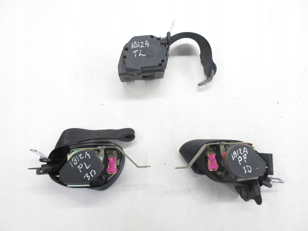 фото №1, Seat ibiza iii 3d pas безопасности перед задняя левый правый