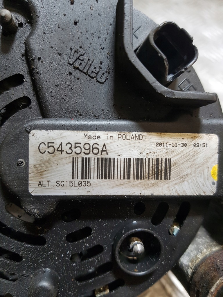 Генератор водяной renault espace 4 1.9 dci c543596a 1uv7711134926 в Украине