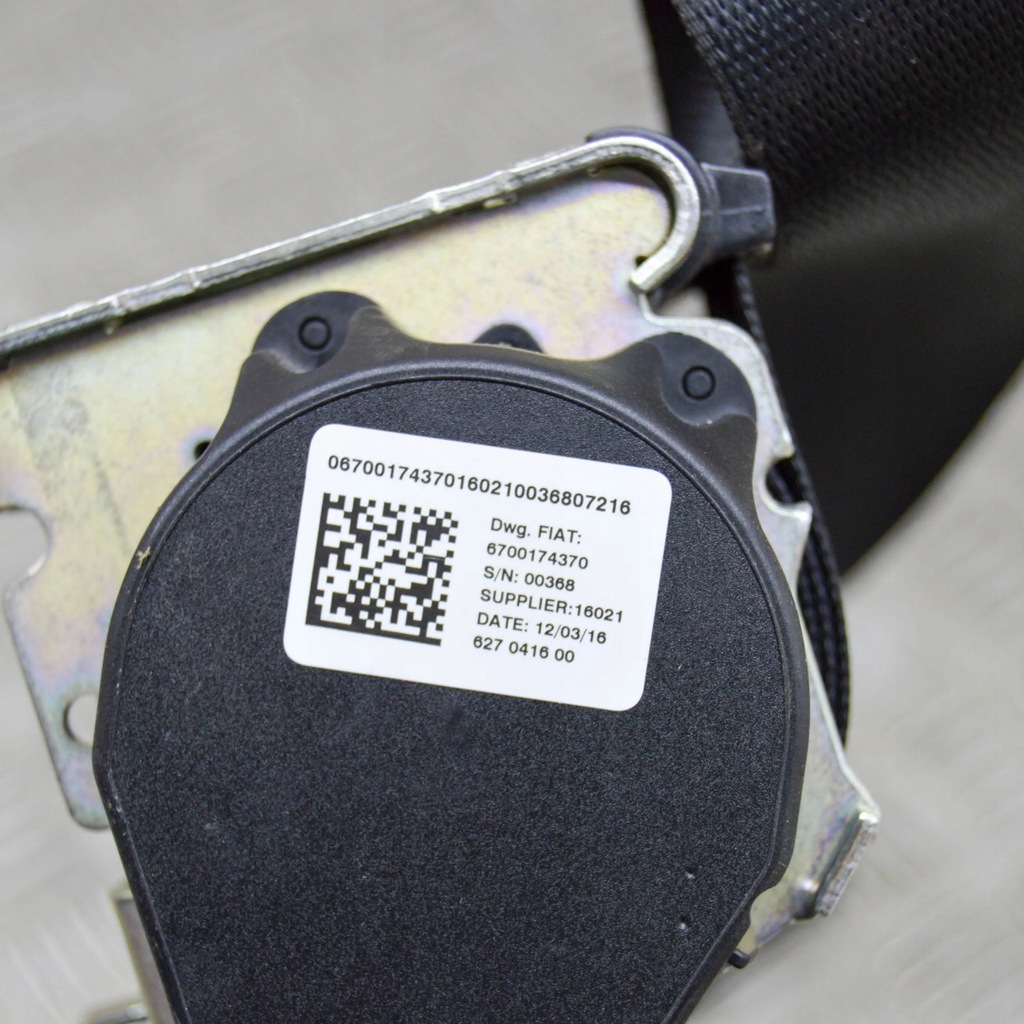 фото №6, Maserati ghibli 2016 правая сторона pas безопасности сиденье заднего