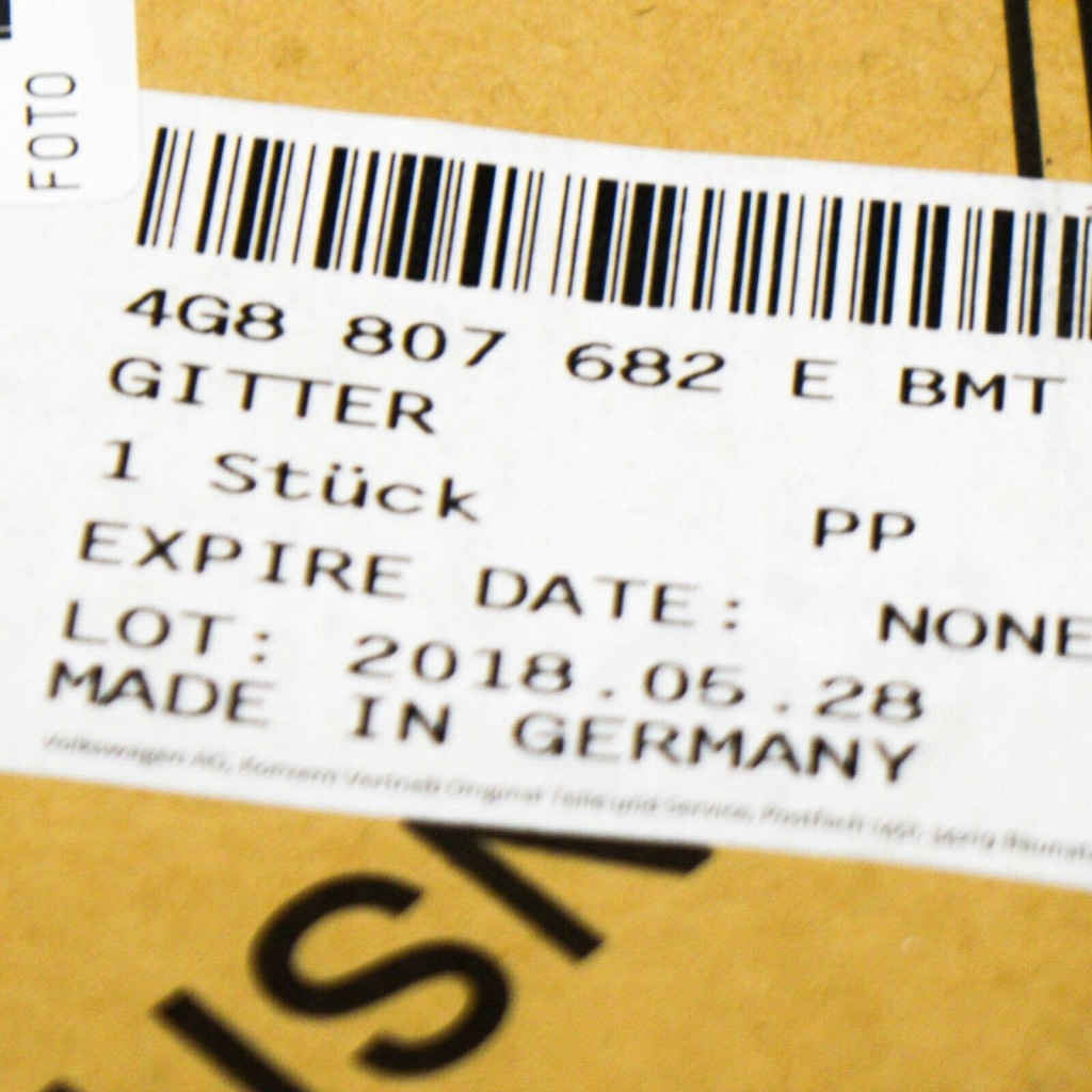 фото №8, Audi a7 4ga s бампер передний правый решётка радиатора 4g8807682e