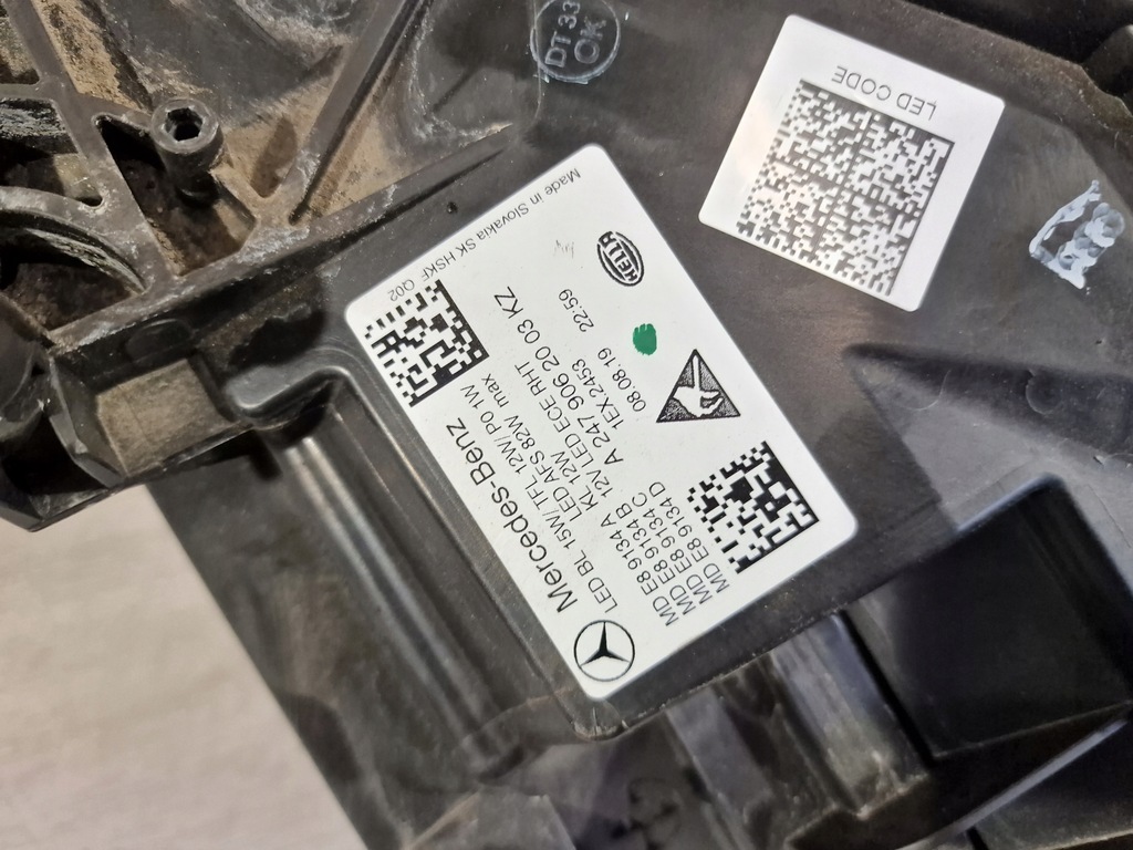 фото №5, Mercedes b-klasa w247 19- full led multibeam лампа