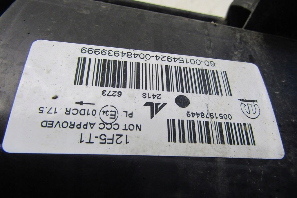 фото №7, Лампа передняя левый перед ксенон fiat 500x 0051978449