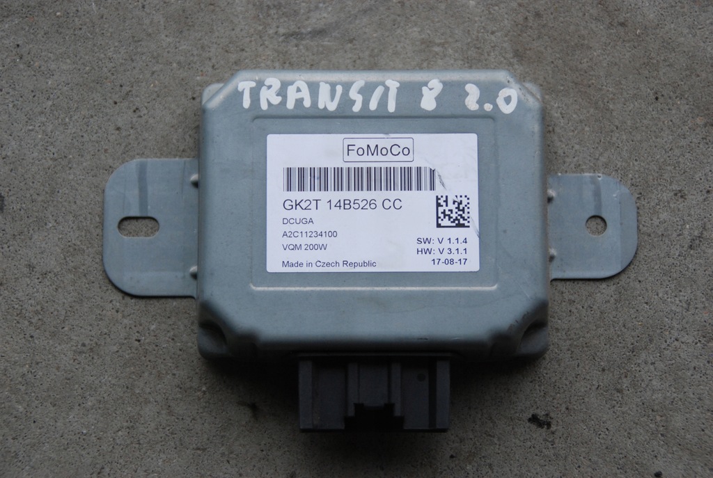 фото №1, Ford transit custom 17r 2,0 ecoblue модуль напруги