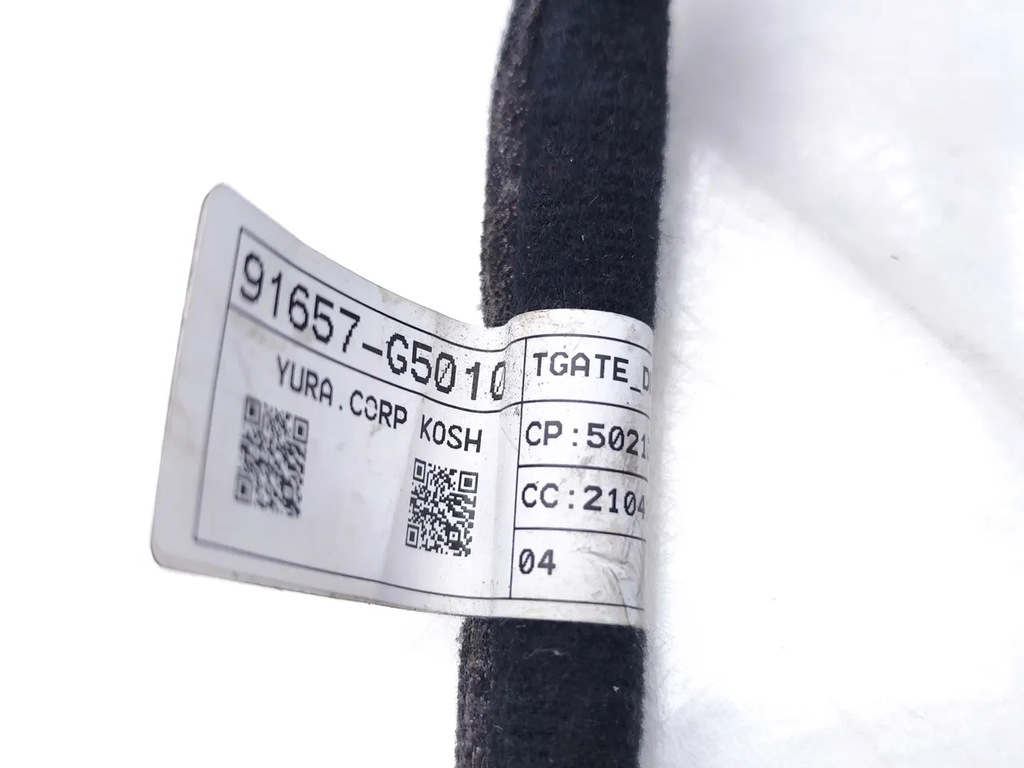 фото №7, Kia niro жгут трубопровод крышки задний / багажника 2021 suv 4/5dr 16-22