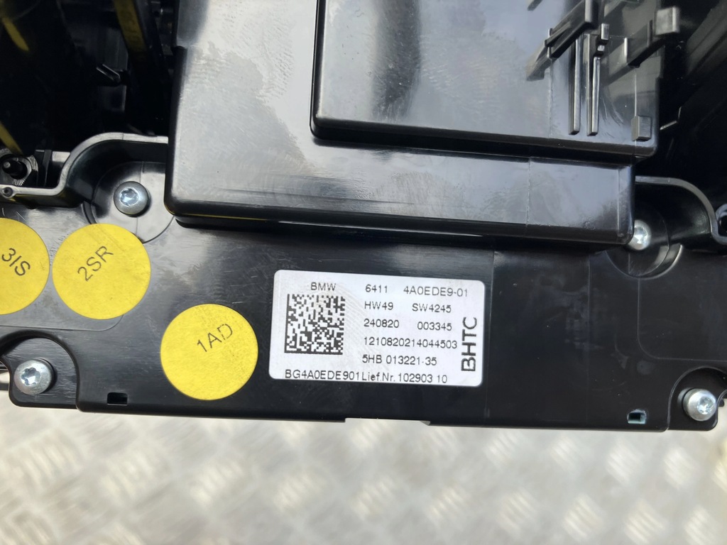 фото №6, Панель кондиционера решётка обдув bmw 1 f40