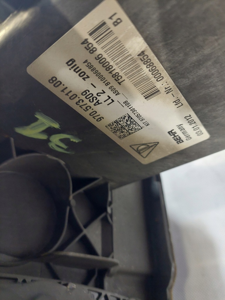 фото №5, Porsche panamera отопитель воздуходувка 97057301108