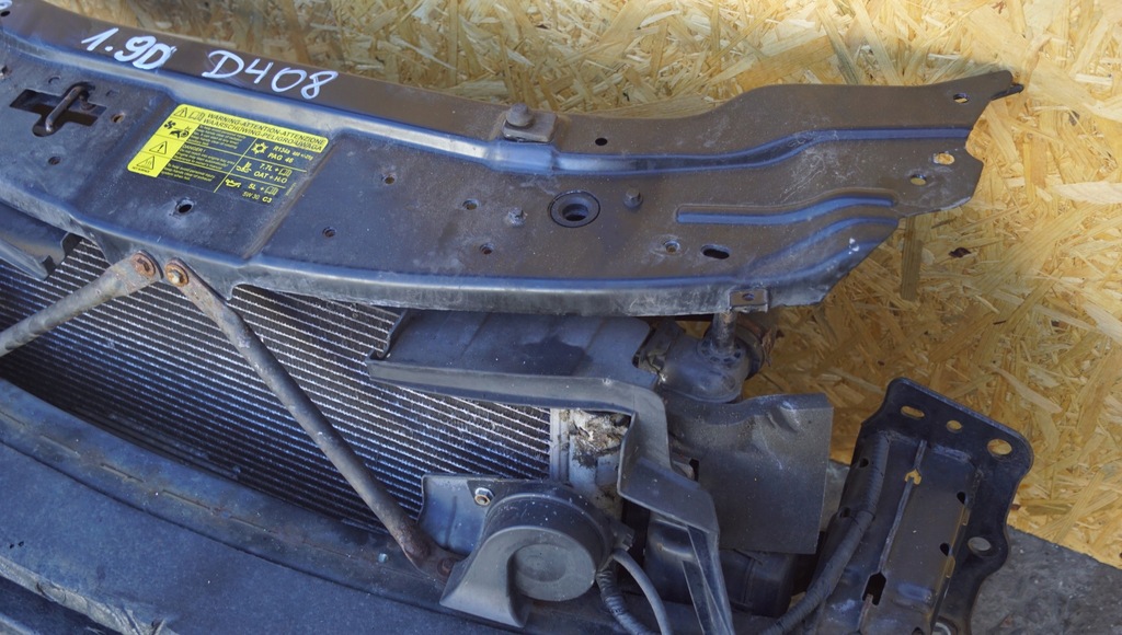 фото №5, Pas передній радіатор mg 6 1.9 dti