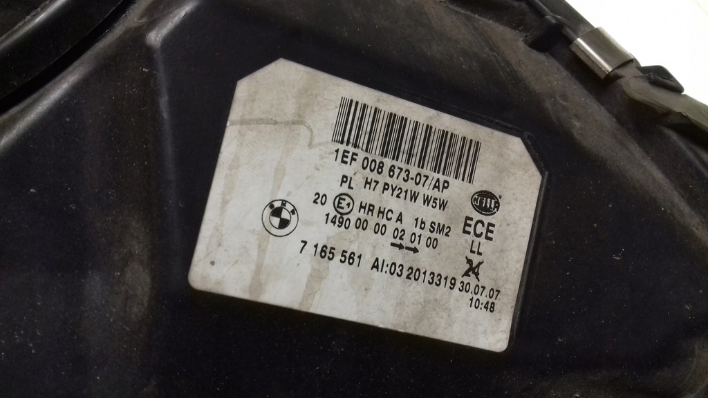 фото №8, Лампа левый перед bmw 5 e60 e61 03-07