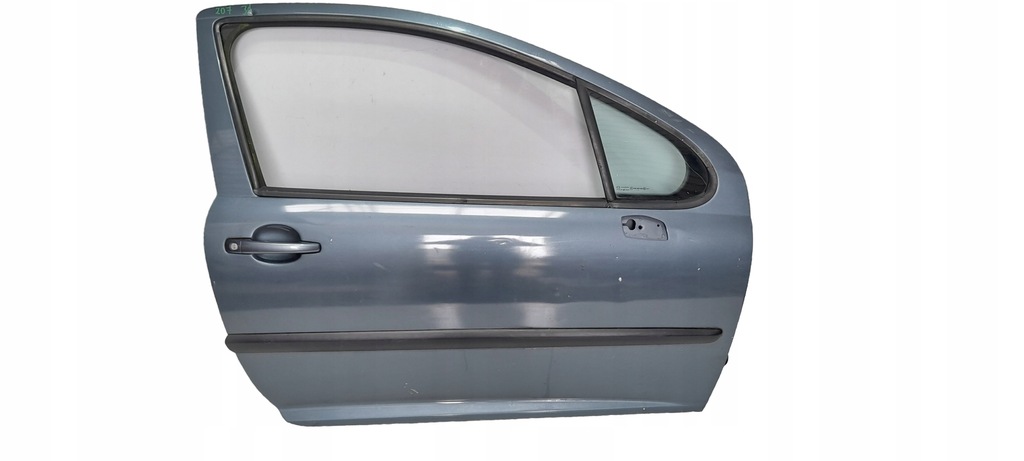 фото №1, Двері праве fiat peugeot 207 3d