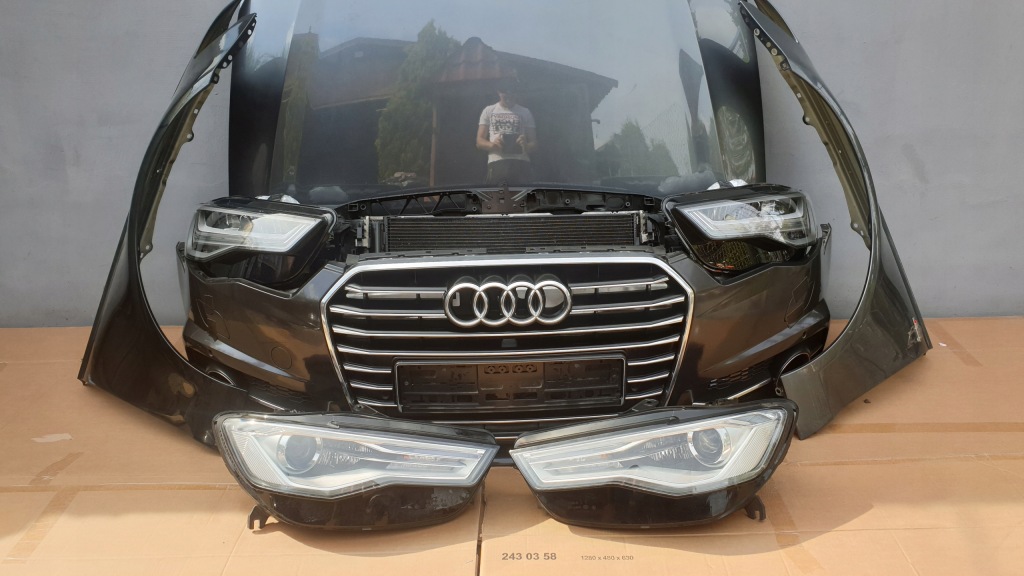 Купить Audi a6 c7 4g0 рестайлинг  s line капот бампер ремень фары