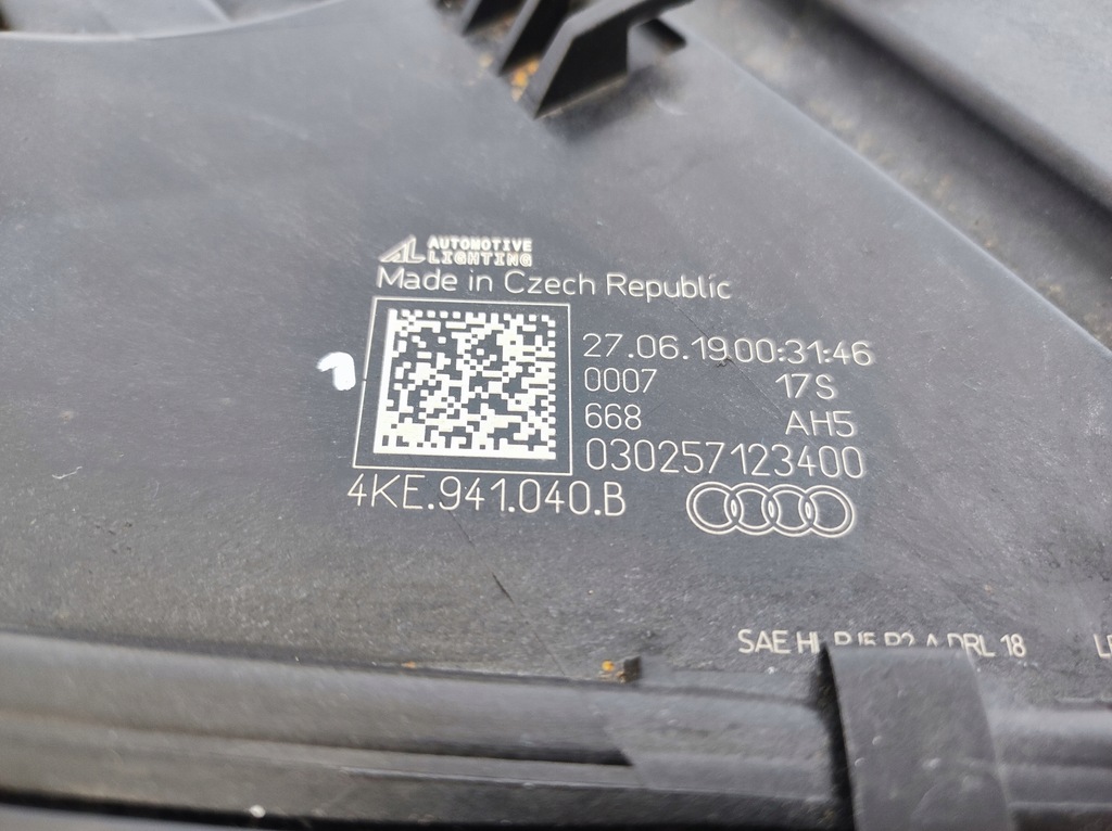 фото №8, Лампа фара usa full led правий перед audi q8 e-tron etron