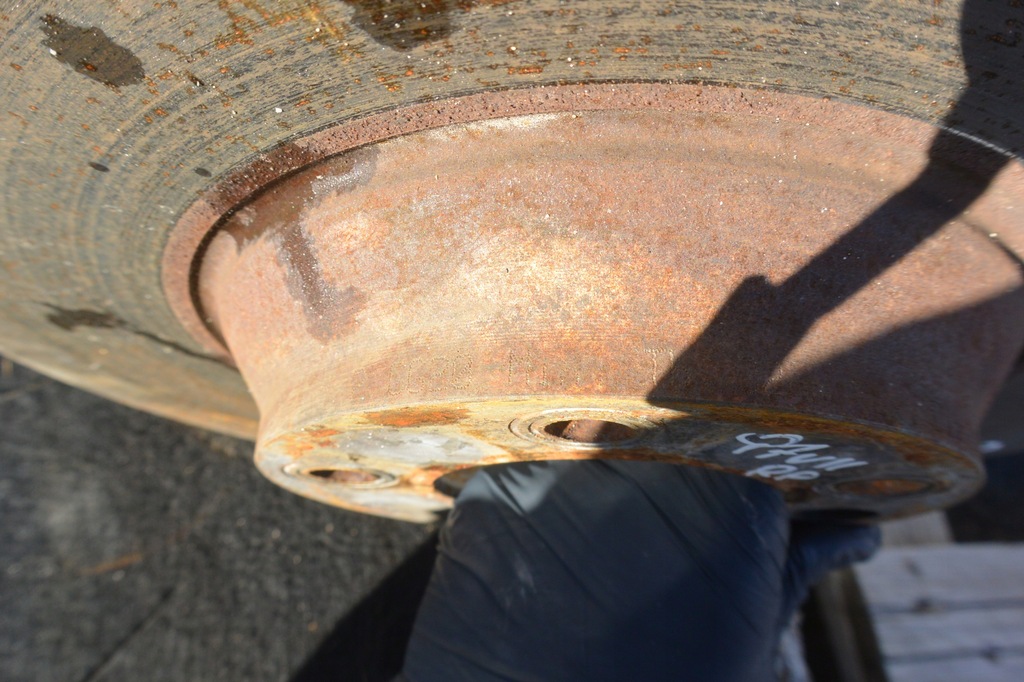 фото №8, Диск тормозная перед правая левая kpl 350mm audi q7 4l