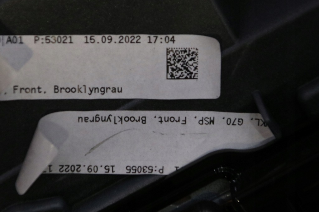 фото №15, Bmw 7 g70 i7 m-pakiet бампер перед usa цвет c4p