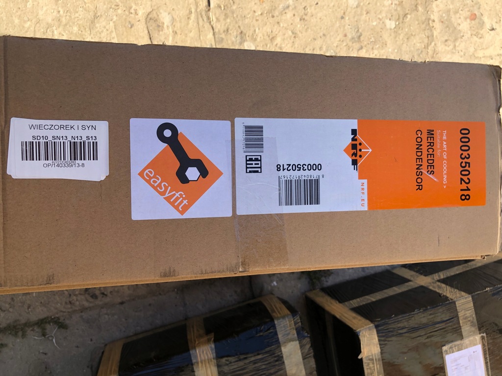 фото №4, Mercedes w221 рамка кондиціонер nrf рамка конденсатор