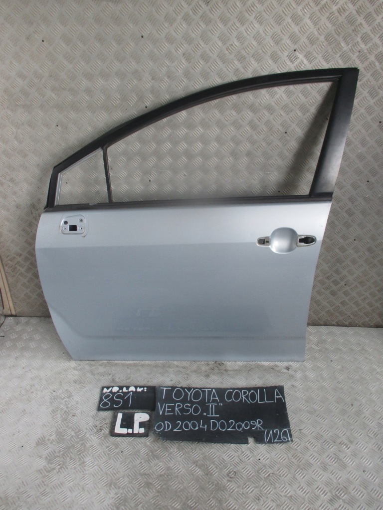 фото №1, Двері лівий перед toyota corolla verso ii 04-09r 8s1