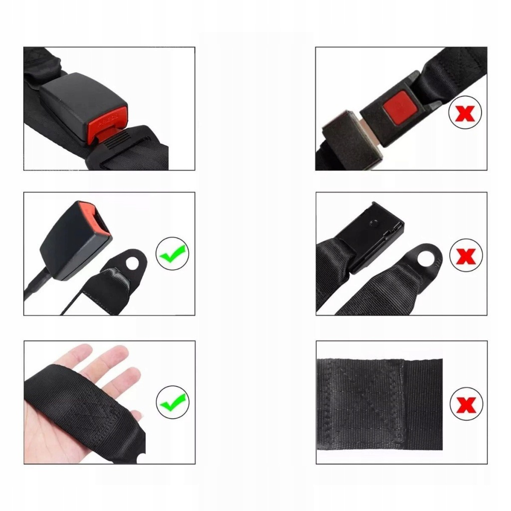 Універсальний ремінь автомобільний безпеки кронштейн do дитяче крісло 3 punktowy Зі Шроту