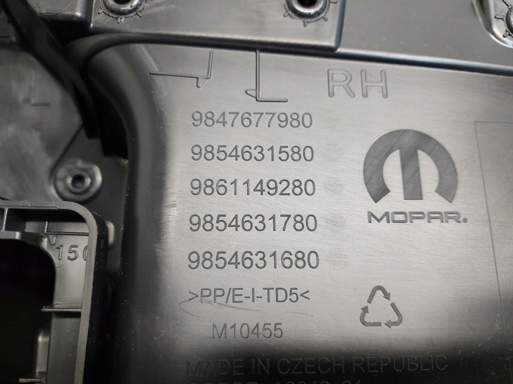 Opel grandland ii оббивка двері перед права 9854631580 в Україні