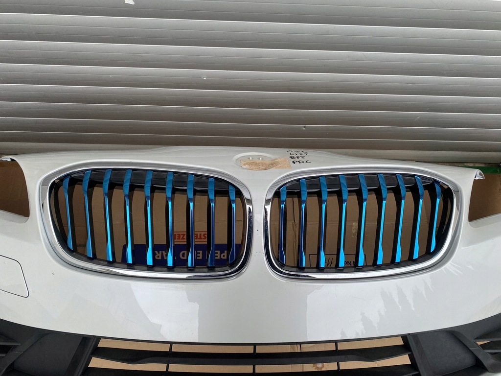 фото №11, Bmw 2 f45 f46 lci lift бампер перед передній a96 mineral weiss